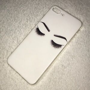 iPhone 7/8 PLUS Eyelash Makeup Phone case